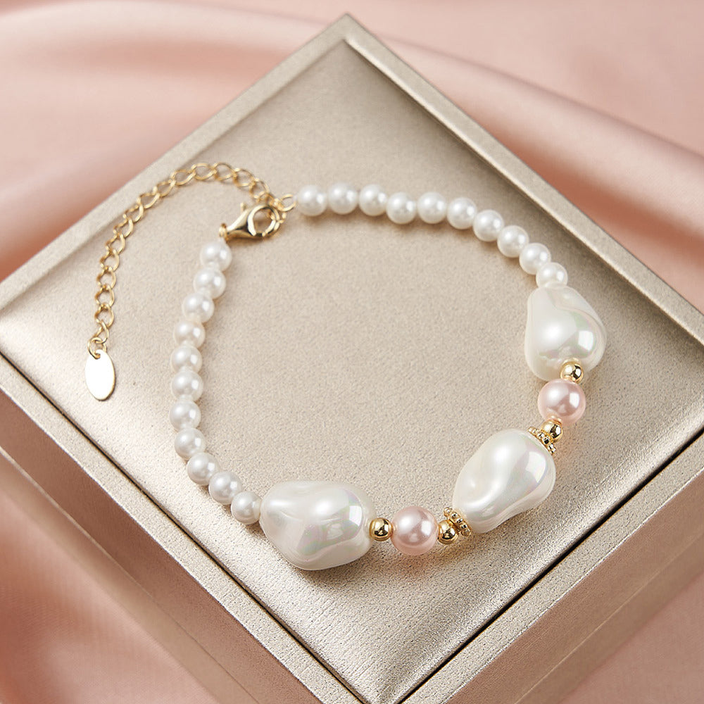 Natural Shell Pearl Bracelet