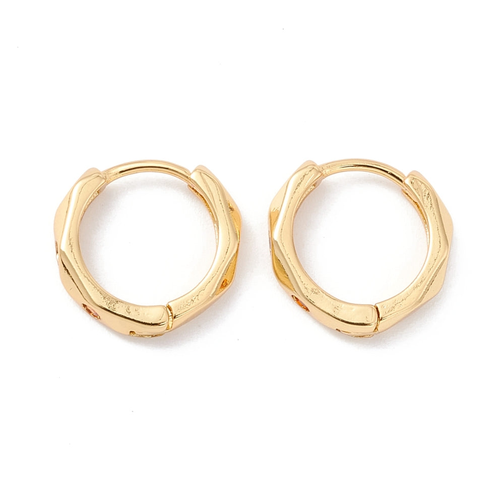 Colourful Huggie Hoop Earrings