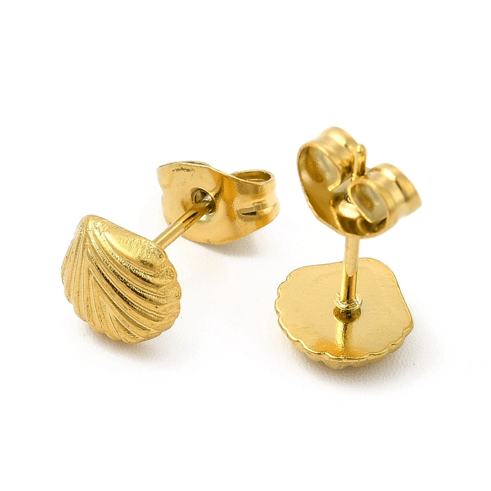 Shell Stud Earrings