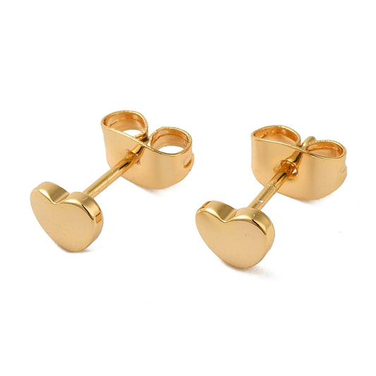 Heart Stud Earrings