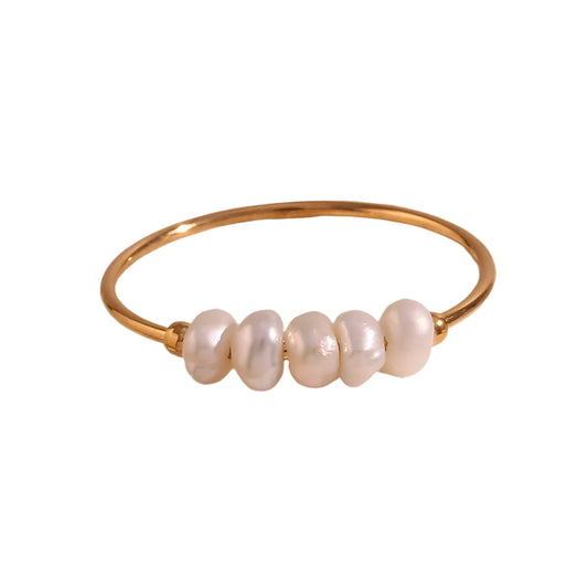 Stackable Freshwater Pearl Ring