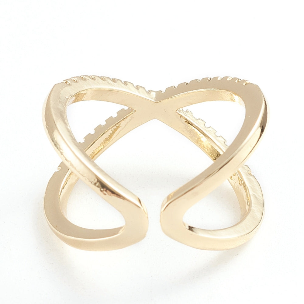 Large Chunky Criss Cross Ring