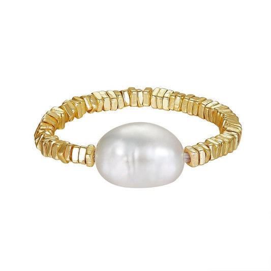 Natural Baroque Pearl Ring